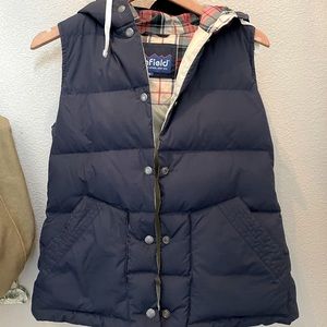 Madewell x Penfield Puffer Vest with Hood
